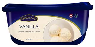 Dairyland Ice Cream Vanilla 1L